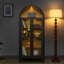 Grande armoire de rangement arquée 67 po avec DEL-733152647