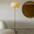 Rowan 66 in. Mid-Century Modern LED Energy Efficient Floor Lamp with Drum Shade