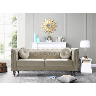 Guthry 76'' Velvet Sofa
