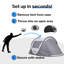 2 personnes + tente de camping Pop Up-111086350