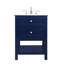 Ensemble de meuble-lavabo simple 24 po Bonsai-1392735548
