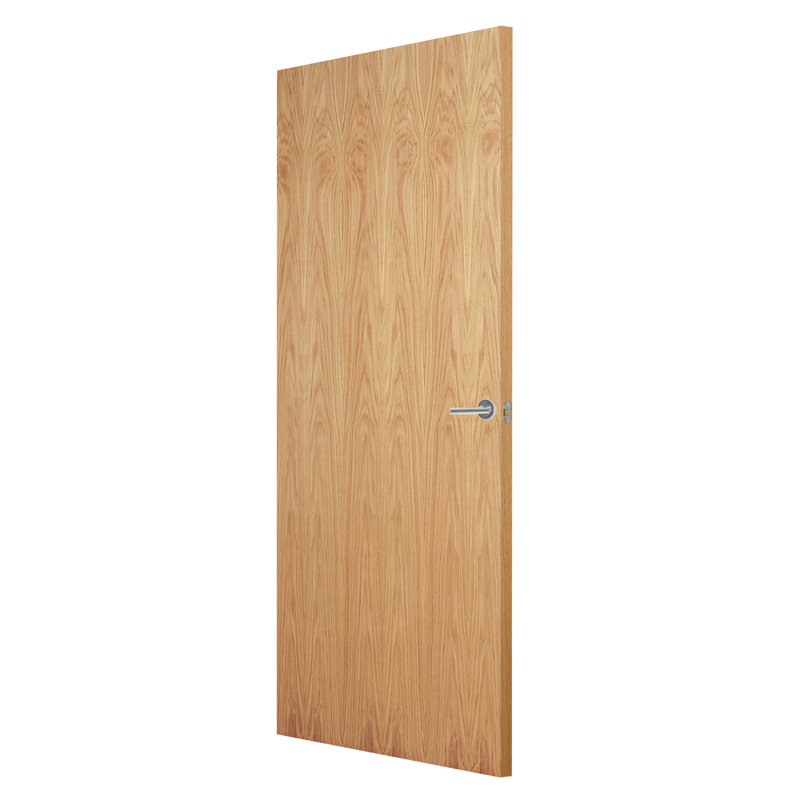  Solid Oak Fire Door Lacquered, 198.1 cm H x 83.8 cm W x 44 cm D