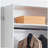 Devi White Wall Mounted Wood Closet System-1000567398