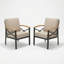 Ensemble de 2 chaises d'extérieur avec coussins-1653311949