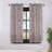 Finklea Floral Pattern Polyester Light Filtering/Room Darkening Rod Pocket Curtain Panels-567929291-567929273