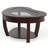 Haiya Glass Top Single Coffee Table