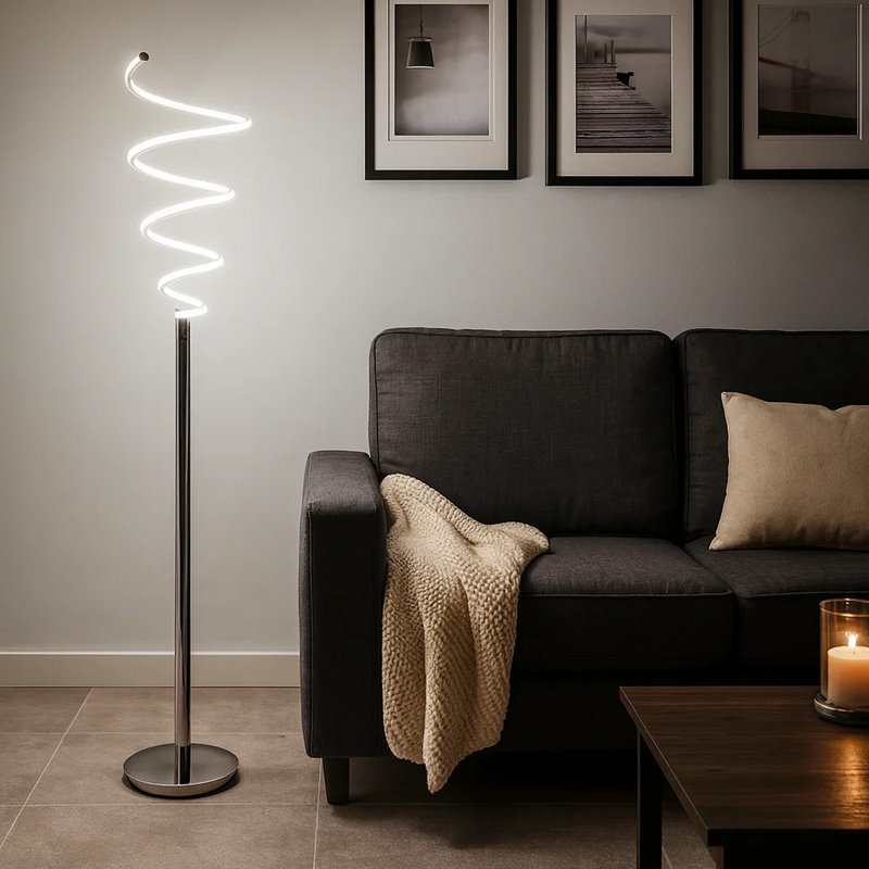 Lampe sur pied 57,5 po Novaton