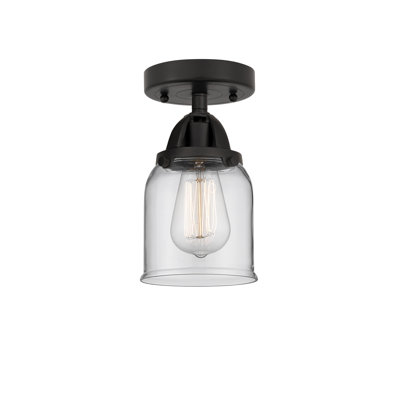 Glass LED Semi Flush Mount