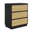 Table de chevet large avec 3 tiroirs-1650594658