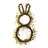 Easter Bunny Shaped Wreath