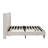 High Headboard Upholstered Bed, King Size Bed Frame, 12-Slat Support, Easy To Assemble-2025802835