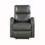 Fauteuil inclinable électrique 1pc recouvert de similicuir-73120705