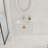 Boligee 27.8 " W Wall Mounted 1 Single Vanity Bathroom Vanity With Ceramic Top