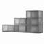 Boîte de rangement pour chaussures, paquet de 6 boîtes à chaussures empilables, taille 13, noir transparent