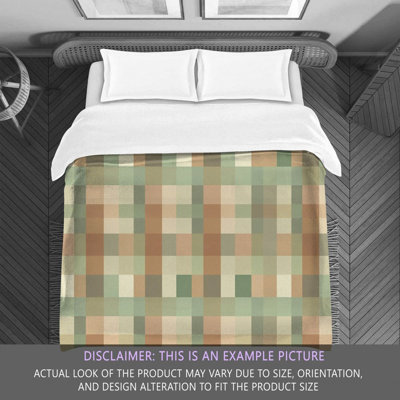 Rustic Forest Squares Comforter