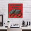 Art mural sur toile Trinx «Lets Watch A Movie Red» par Wild Apple