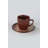 Handmade Ceramic Porcelain Espresso Cup Teacup and Saucer