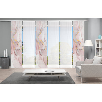 Peluso Semi Sheer Curtain Panel Pair