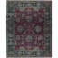 Magnolia Wool Oriental Area Rug in Green/Red