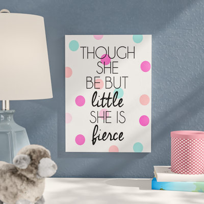 Bien qu'elle soit petite plaque murale par House of Lulu