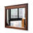 Rectangle Solid wood Wall Mirror