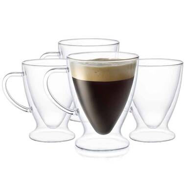 Lark Manor Volga Glass Espresso Cup & Reviews