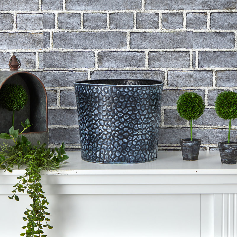 Vase de plancher en métal Jakel