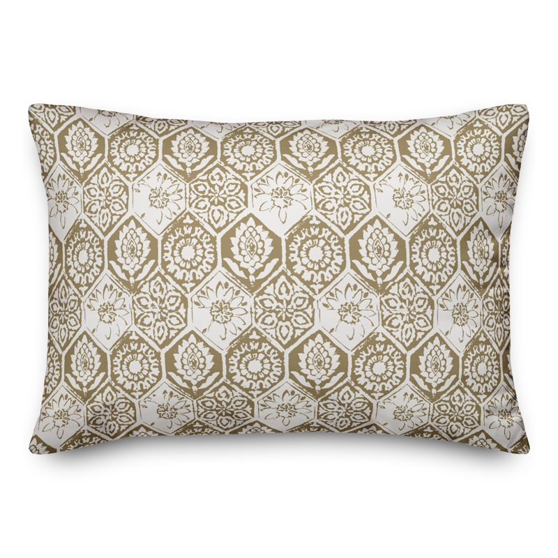Housse et insert de coussin rectangulaire Tile