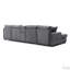 Canapé modulaire surdimensionné en U de 126 po avec console et porte-gobelet-116743461