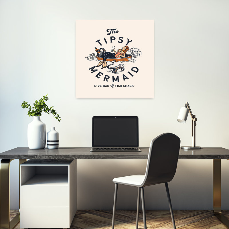 Art contemporain, art rétro, H 18 po x l 18 po
