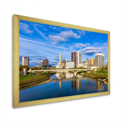 «Columbus Ohio Skyline - Cityscapes Wall Art Living Room»