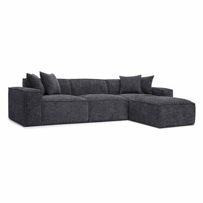 Canapé modulaire Cherylee Chenille Basketweave
