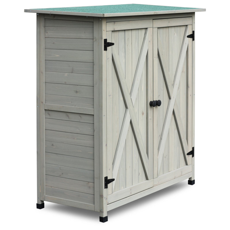  3 ft. W x 2 ft. D Wooden Tool Shed