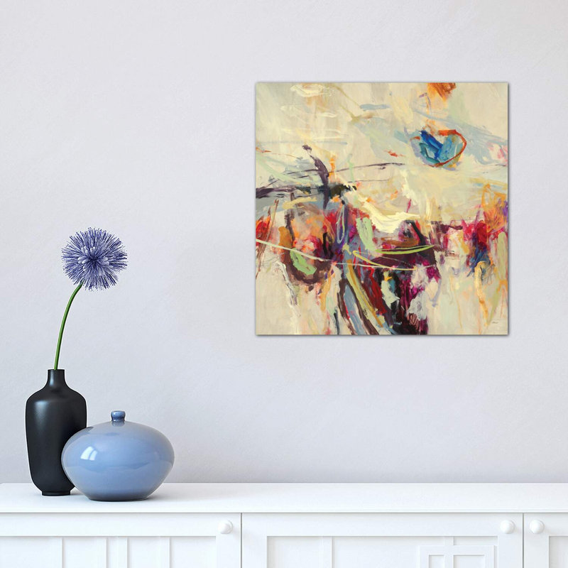 Positive Energy II by Randy Hibberd - Wrapped Canvas Painting, 30.48 cm H x 30.48 cm W