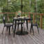 Table de restaurant commerciale intérieure / extérieure en polyester Harewood-582744025-582744031