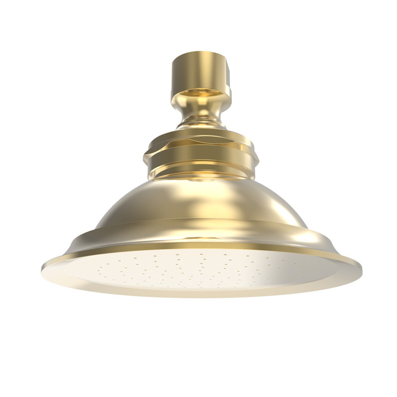Formosa Shower Head, Polished Brass, Polished Brass
