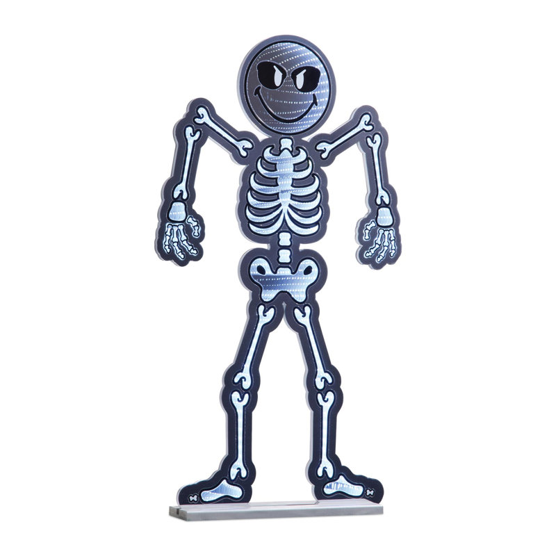 SmileyWorld®  Halloween Skeleton Ekkolight 36"H