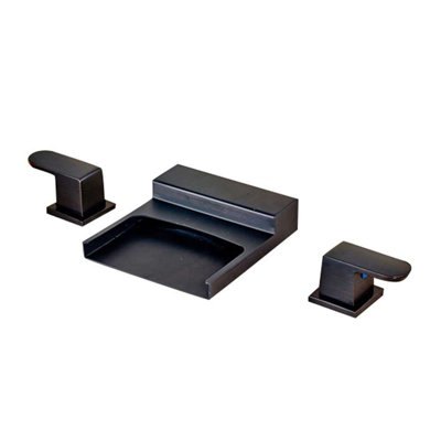 Ottawa Waterfall LED Bathroom Sink Faucet – Oil Rubbed Bronze Finish