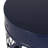 Outdoor Metal S/2 end table