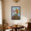 Plantes et fleurs, lys en verre coloré, impression d'art sur fond-327213024-327213025-327213027