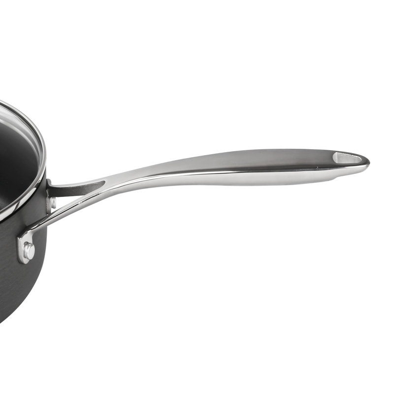 10 - Piece Non-Stick Hard-Anodized Aluminum Cookware Set