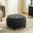 29.33"W Upholstered Round Ottoman-1728187008