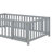 Wooden Daybed Featuring Fence-Style Guardrails And Two Built-In Drawers-144253082-144253076