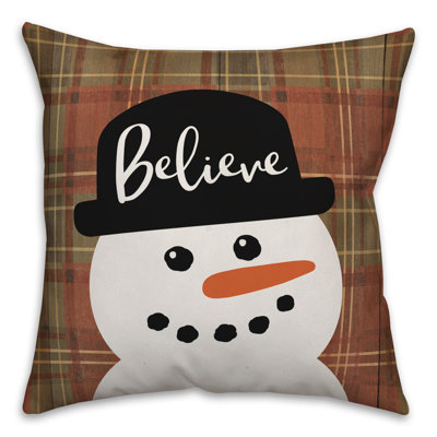  Coussin Believe