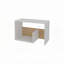 Table d'appoint en mélamine avec rangement ouvert-1952498091