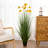 48" Artificial Potted Grass With Flowers-607294752