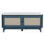 Banc de rangement en rotin avec rangement Boho-467462998