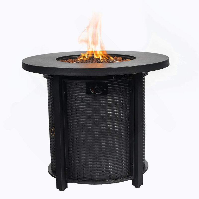 Table ronde d'extérieur au propane 40000BTU