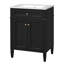 Meuble-lavabo de 24 po avec lavabo et rangement polyvalent-713627659