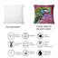 Portrait d'un perroquet coloré - Coussin décoratif à imprimé traditionnel-761532578